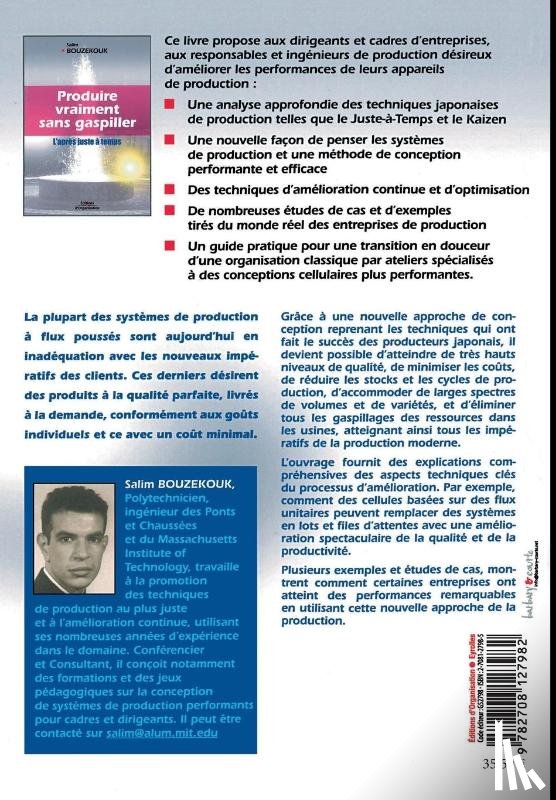 Bouzekouk, Salim - Produire vraiment sans gaspiller