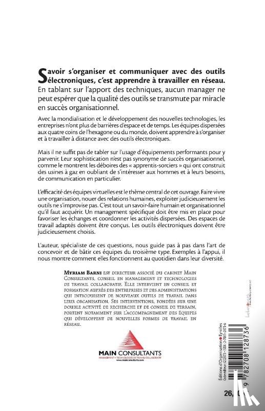 Barni, Myriam - Manager une equipe a distance