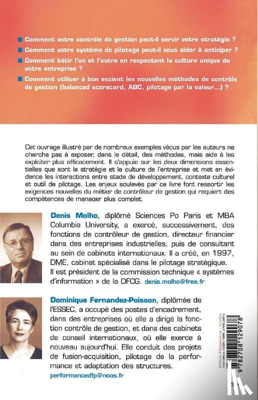 Molho, Denis, Fernandez-Poisson, Dominique - La performance globale de l'entreprise