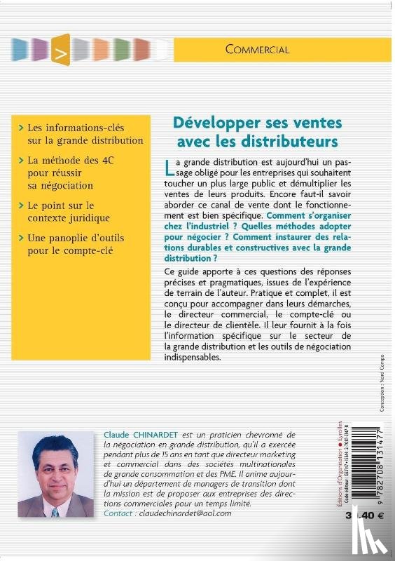 Chinardet, Claude - Vendre a la grande distribution