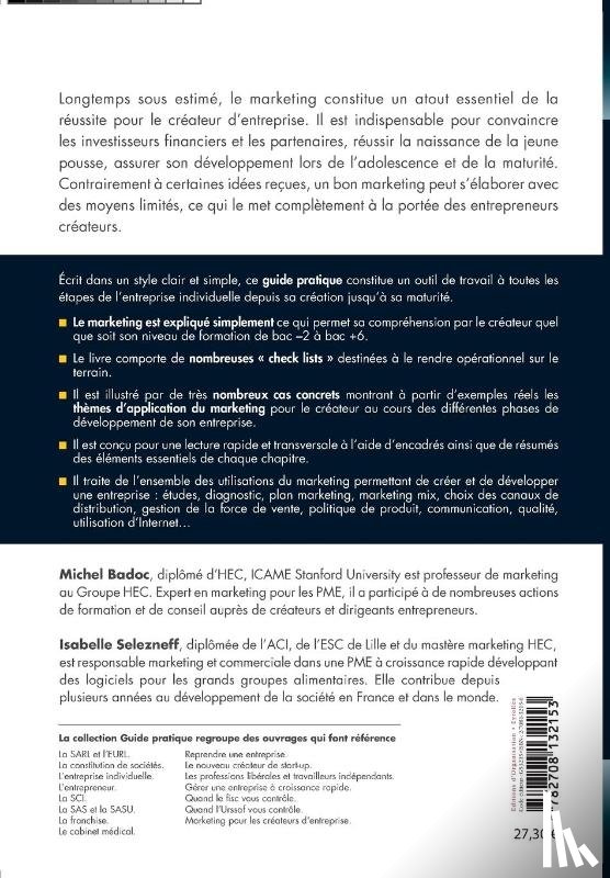 Badoc, Michel - Du marketing pour les createurs d'entreprise