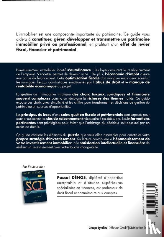 Denos, Pascal - Optimisez votre investissement immobilier