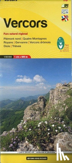  - Libris Wanderkarte 10 Vercors 1 : 60 000