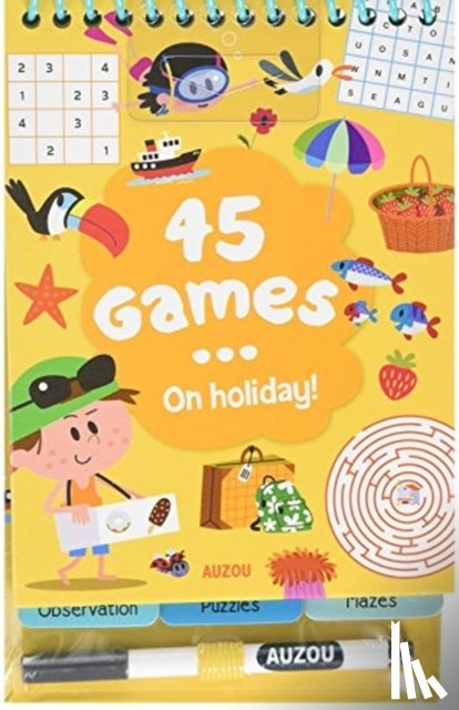 Auzou Publishing - 45 Games... on Holidays!