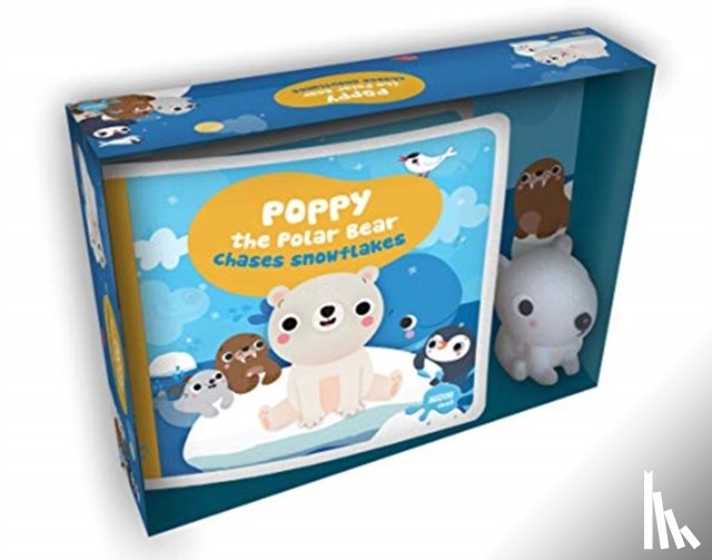 Auzou Publishing - Poppy the Polar Bear Chases Snowflakes