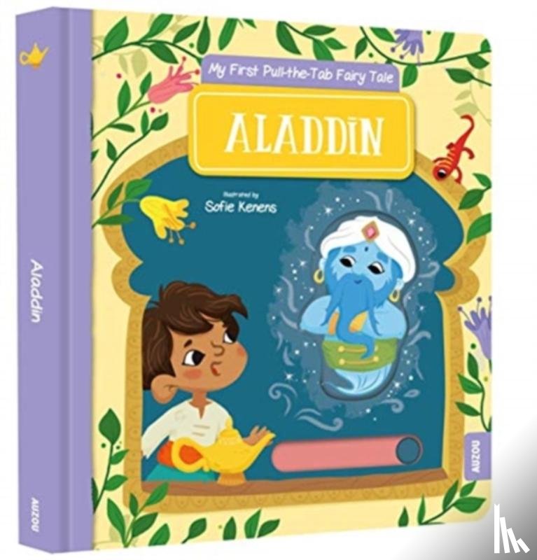 Auzou Publishing - My First Pull-the-Tab Fairy Tale: Aladdin