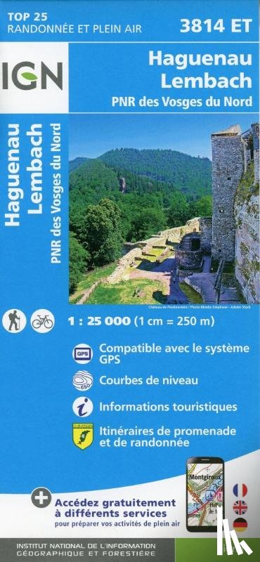  - Haguenau.Lembach.PNR des Vosges du Nord 1:25 000
