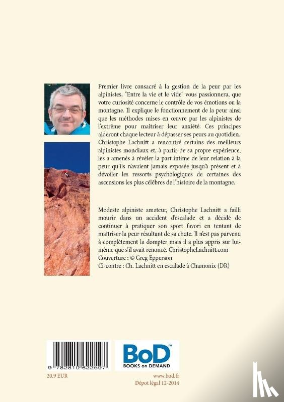 Lachnitt, Christophe - Entre la vie et le vide