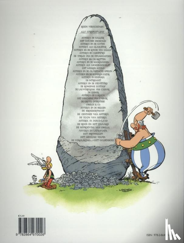 goscinny, rene, Uderzo a - Asterix 25. de broedertwist
