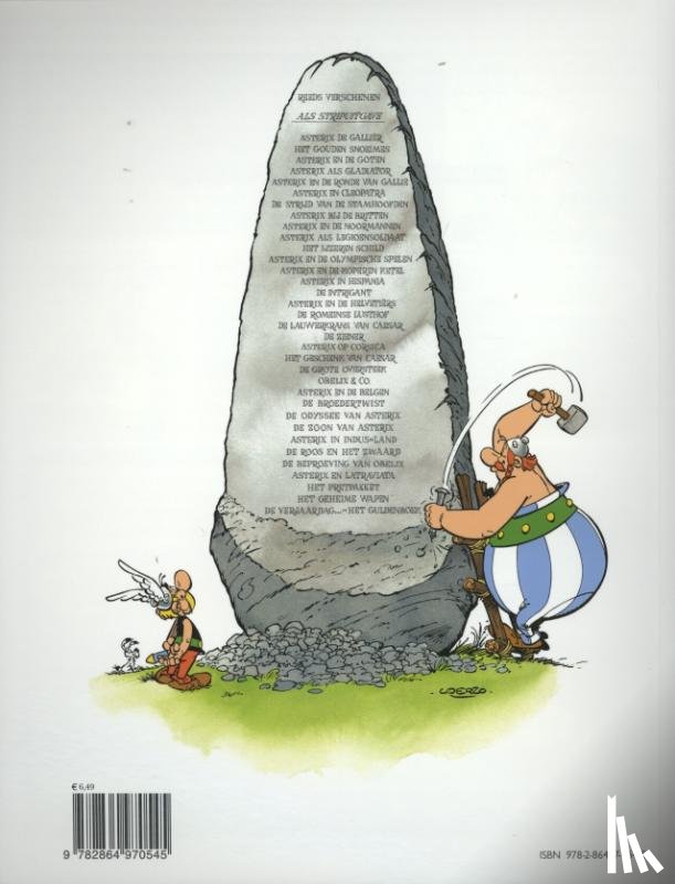 goscinny, rene, Uderzo a - Asterix 29. de roos en het zwaard