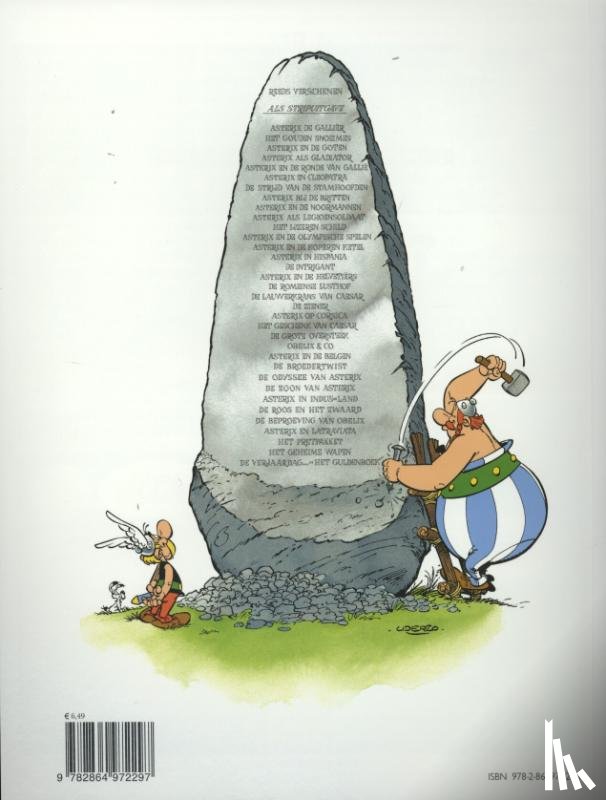 goscinny, rene, Uderzo a - Asterix 30. de beproeving van obelix