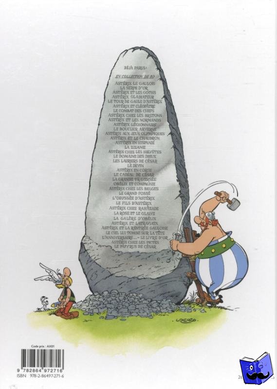 Ferri, Jean-Yves, Goscinny, Rene, Uderzo, Albert - Asterix Le papyrus de Cesar