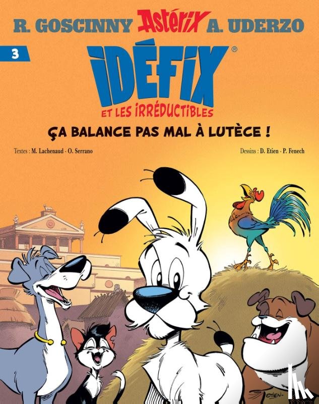 lachenaud, marine, Etien d - Idefix en de onverzettelijken 3 - lutetia, die bruisende stad