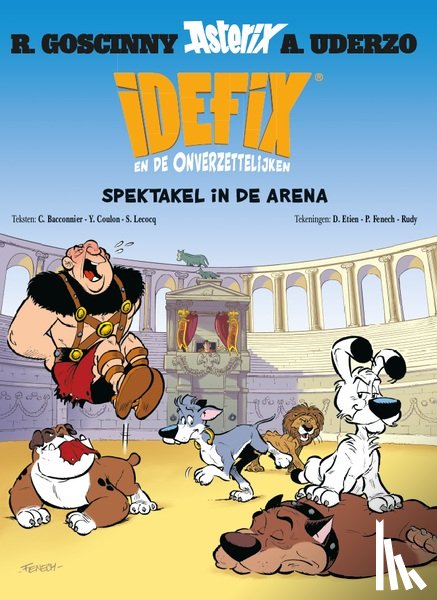 bacconnier, cedric, Etien d - Idefix en de onverzettelijken 4 - spektakel in de arena