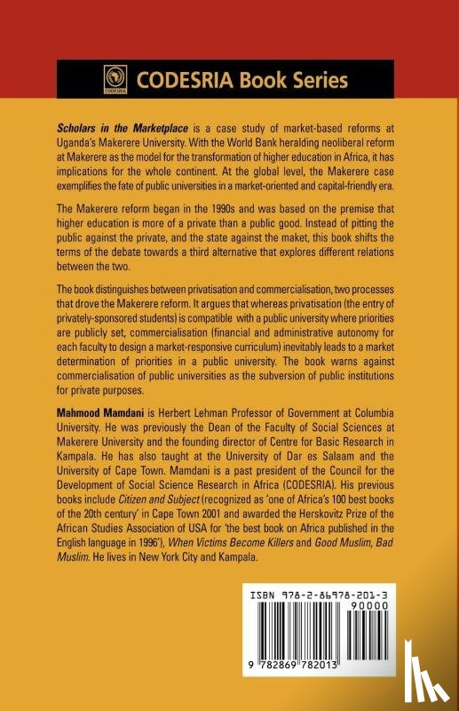 Mamdani, Mahmood - Scholars in the Marketplace