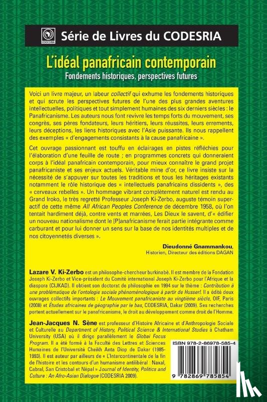  - L'ideal panafricain contemporain