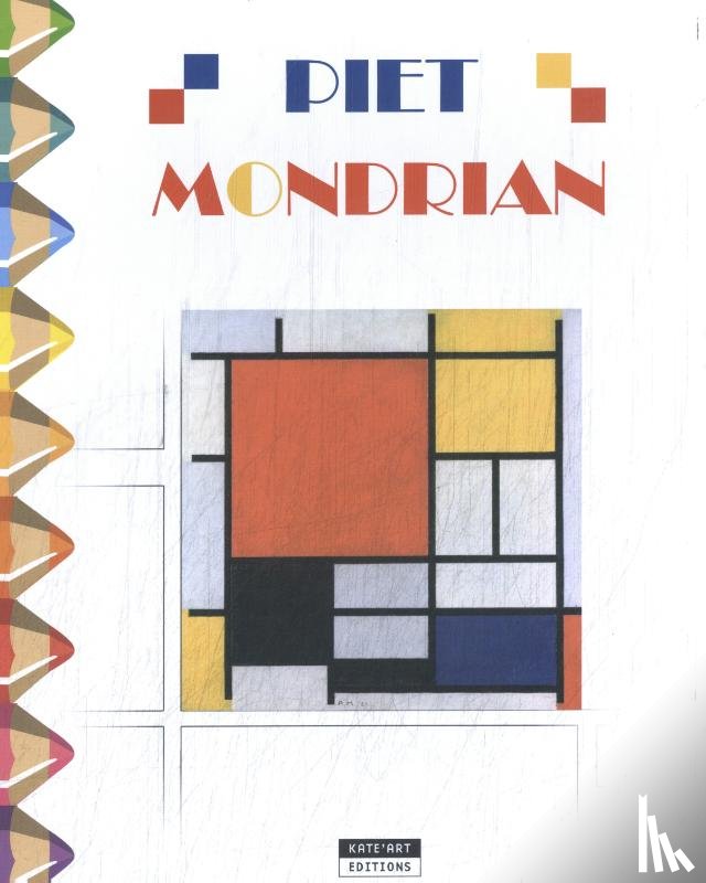  - Piet mondrian coloring book