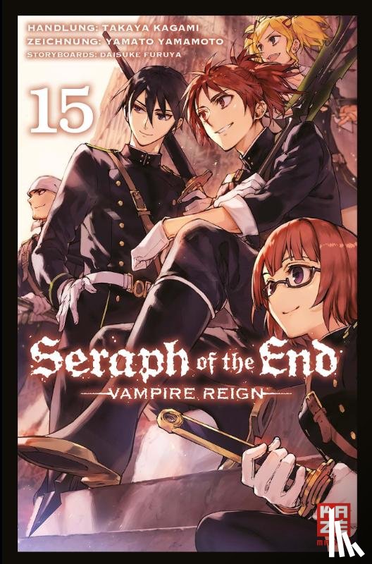 Kagami, Takaya, Yamamoto, Yamato, Furuya, Daisuke - Seraph of the End 15