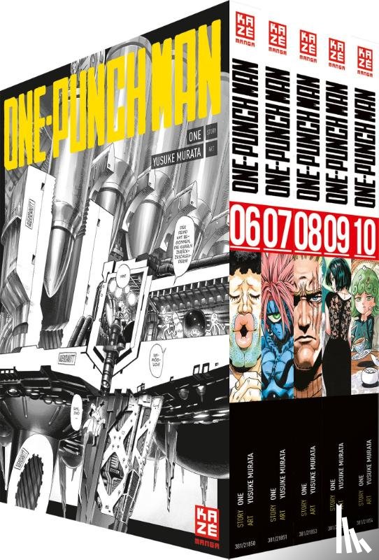ONE - ONE-PUNCH MAN - Box mit Band 6-10