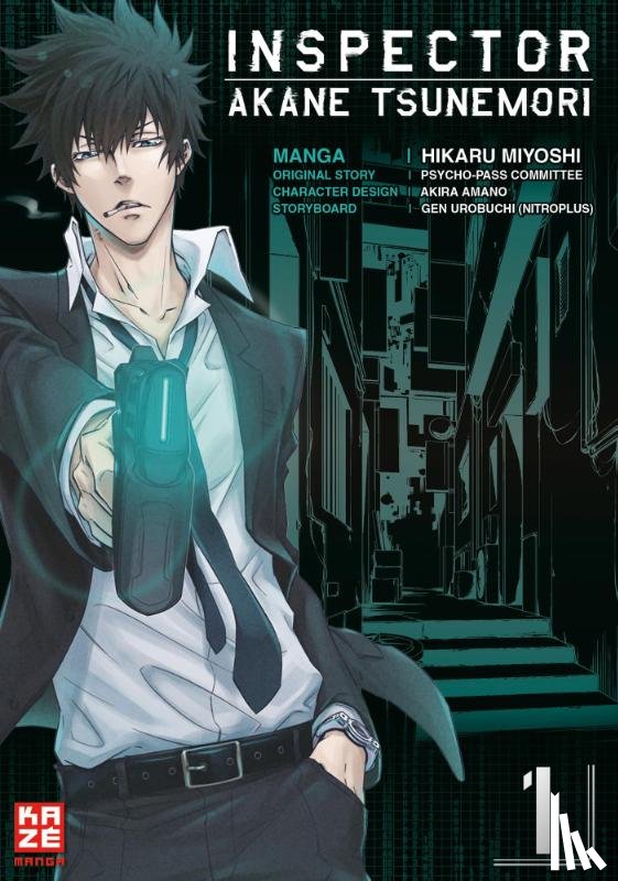 Miyoshi, Hikaru, Urobuchi, Gen - Inspector Akane Tsunemori (Psycho-Pass) 01