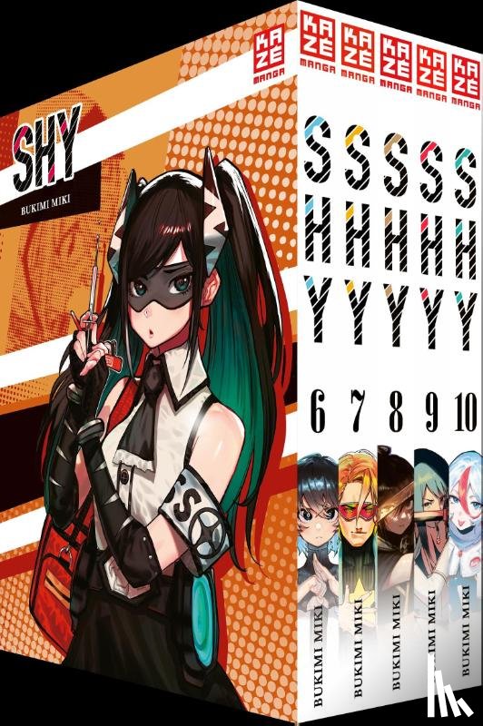 Miki, Bukimi - SHY - Band 6-10 im Sammelschuber