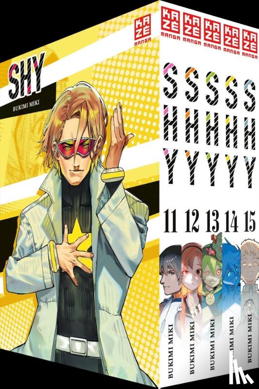 Miki, Bukimi - SHY - Band 11-15 im Sammelschuber