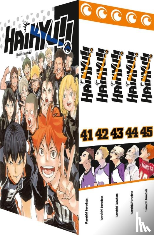 Furudate, Haruichi - Haikyu!! Sammelbox 5 - Band 41-45 im Schuber