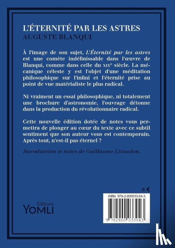 Litaudon, Guillaume, Blanqui, Auguste - L'Eternite par les astres