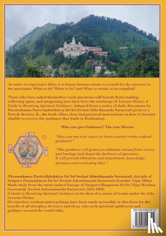 Saraswati, Swami Abhedananda - LESSONS DIVINE