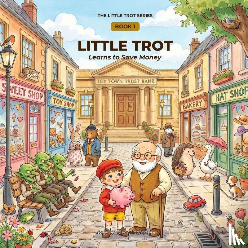 Thompson, Clive - LITTLE TROT LEARNS TO SAVE MONEY