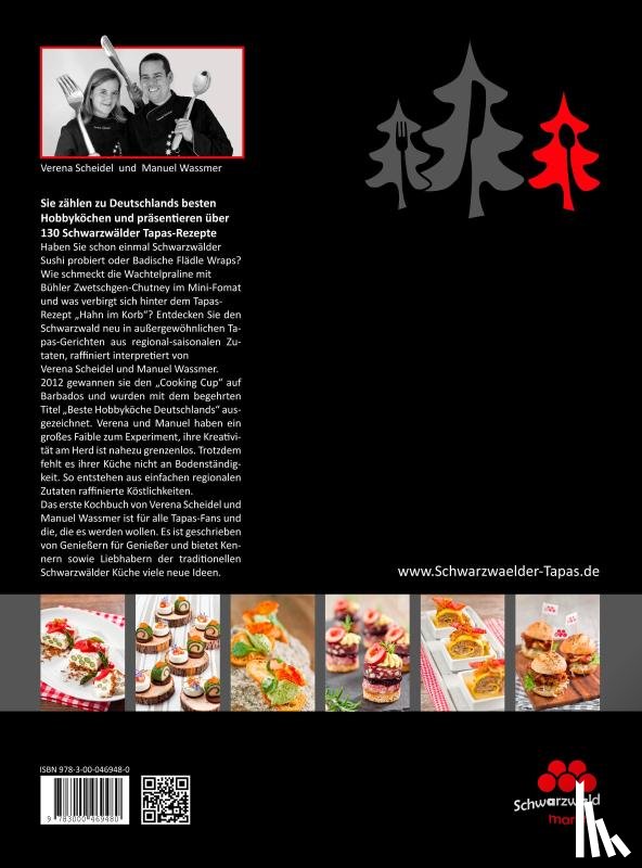 Wassmer, Manuel, Scheidel, Verena - Schwarzwälder Tapas - Das Kochbuch