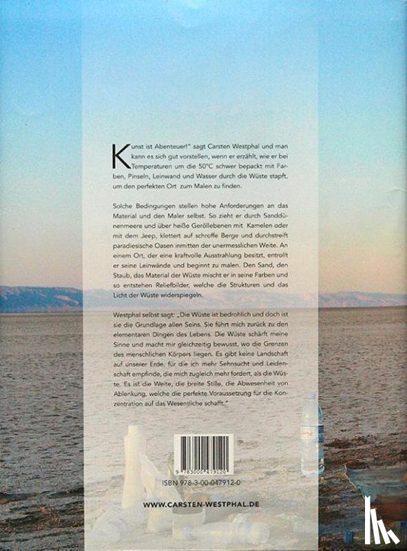 Westphal, Carsten - Der Wüstenmaler Carsten Westphal - Sand. Weite. Stille.