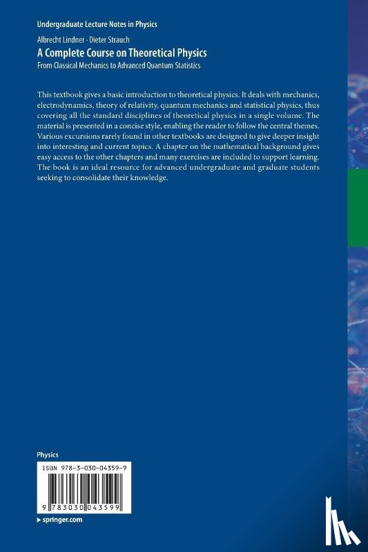 Lindner, Albrecht, Strauch, Dieter - A Complete Course on Theoretical Physics