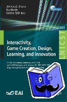  - Interactivity, Game Creation, Design, Learning, and Innovation
