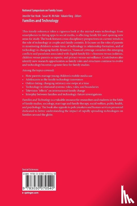  - Families and Technology