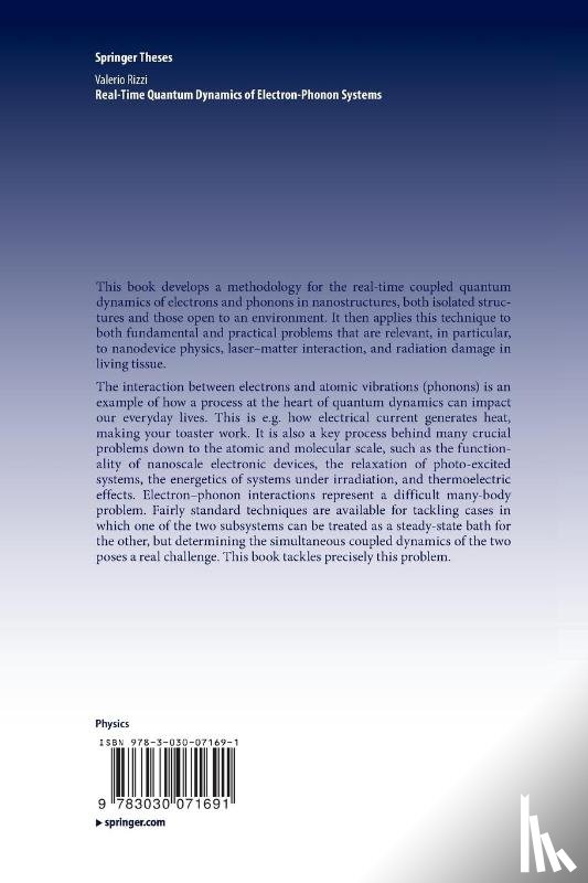 Rizzi, Valerio - Real-Time Quantum Dynamics of Electron–Phonon Systems