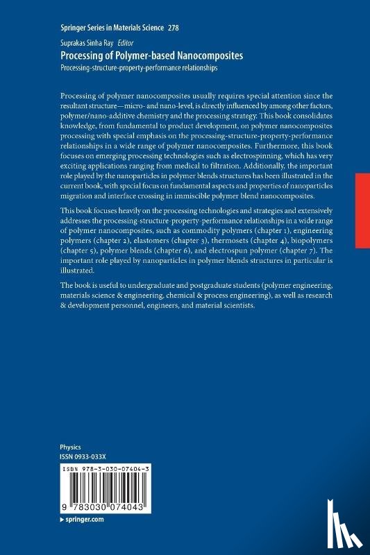  - Processing of Polymer-based Nanocomposites