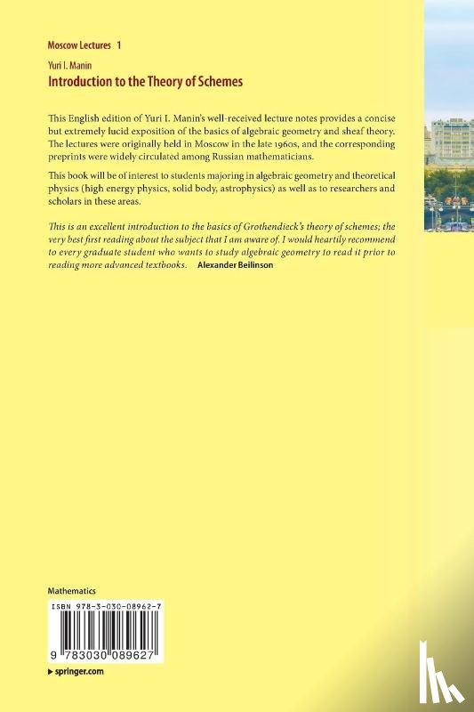 Manin, Yuri I. - Introduction to the Theory of Schemes