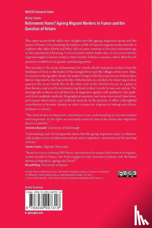 Hunter, Alistair - Retirement Home? Ageing Migrant Workers in France and the Question of Return