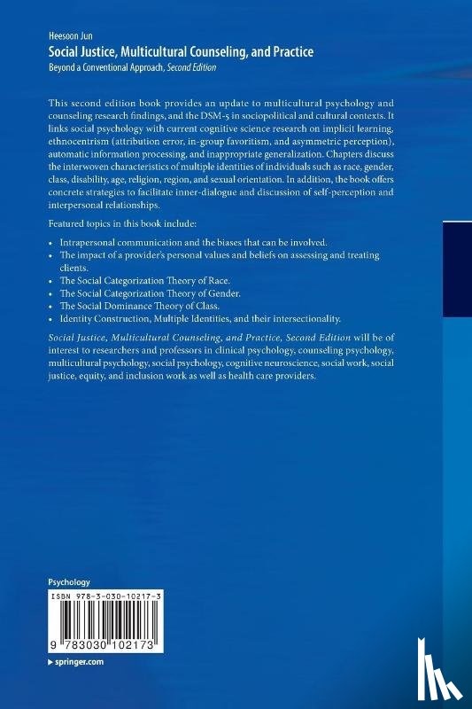 Jun, Heesoon - Social Justice, Multicultural Counseling, and Practice