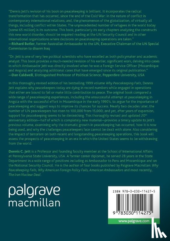 Jett, Dennis C. - Why Peacekeeping Fails