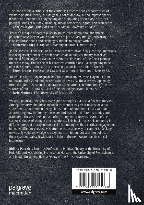 Parekh, Bhikhu - Ethnocentric Political Theory