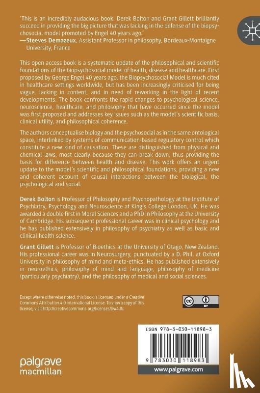 Bolton, Derek, Gillett, Grant - The Biopsychosocial Model of Health and Disease