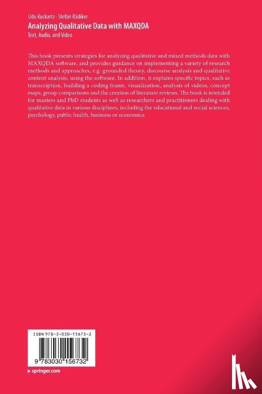 Kuckartz, Udo, Radiker, Stefan - Analyzing Qualitative Data with MAXQDA