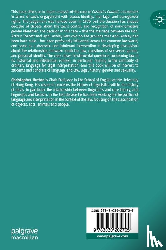 Hutton, Christopher - The Tyranny of Ordinary Meaning