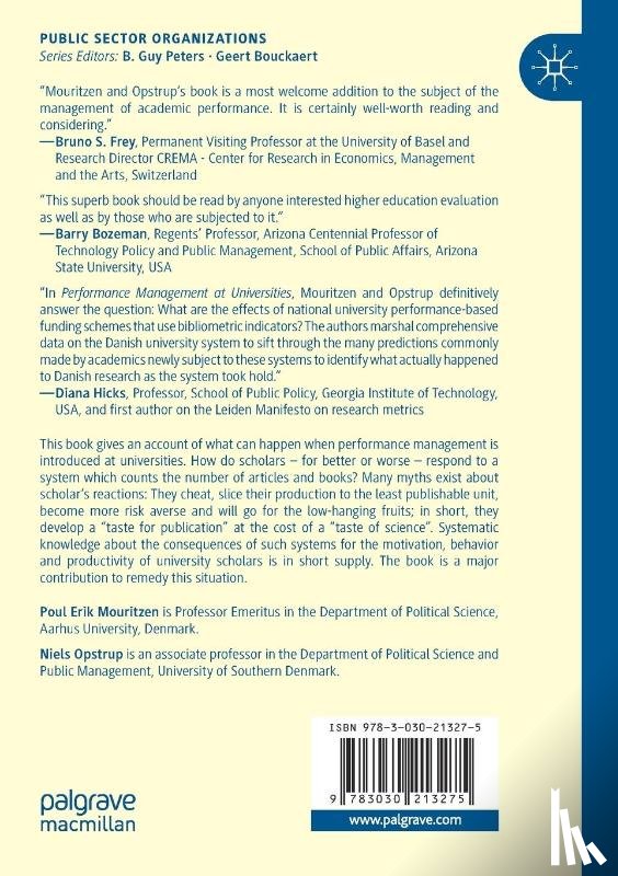 Mouritzen, Poul Erik, Opstrup, Niels - Performance Management at Universities