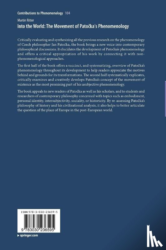 Ritter, Martin - Into the World: The Movement of Patocka's Phenomenology