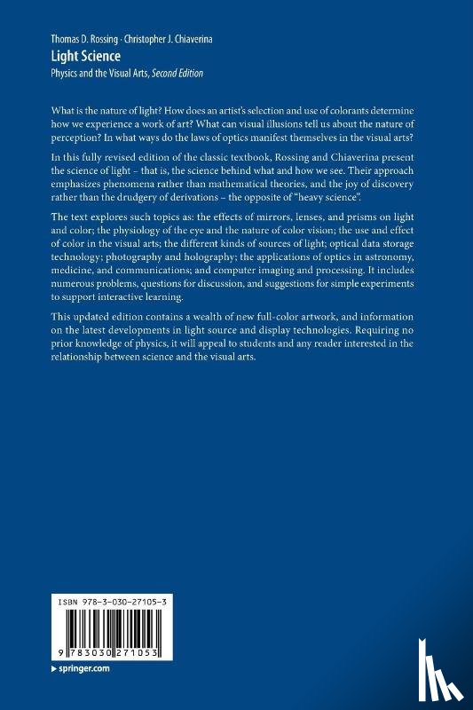 Rossing, Thomas D., Chiaverina, Christopher J. - Light Science