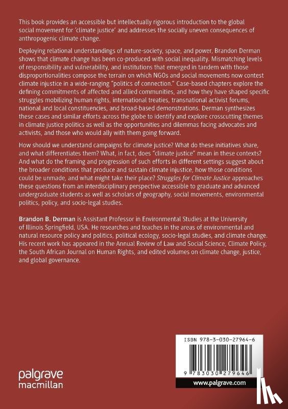 Derman, Brandon Barclay - Struggles for Climate Justice