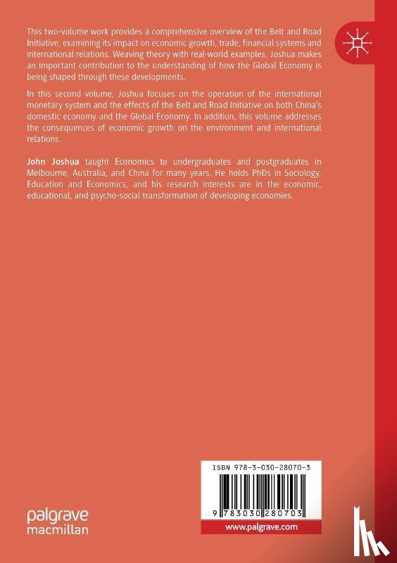 Joshua, John - The Belt and Road Initiative and the Global Economy